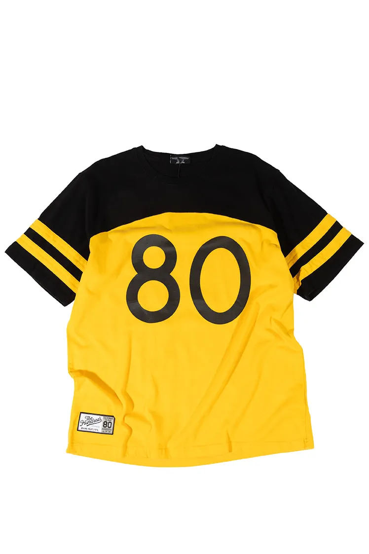 The Hundreds 80s Football T-Shirt gelb XL Vintage