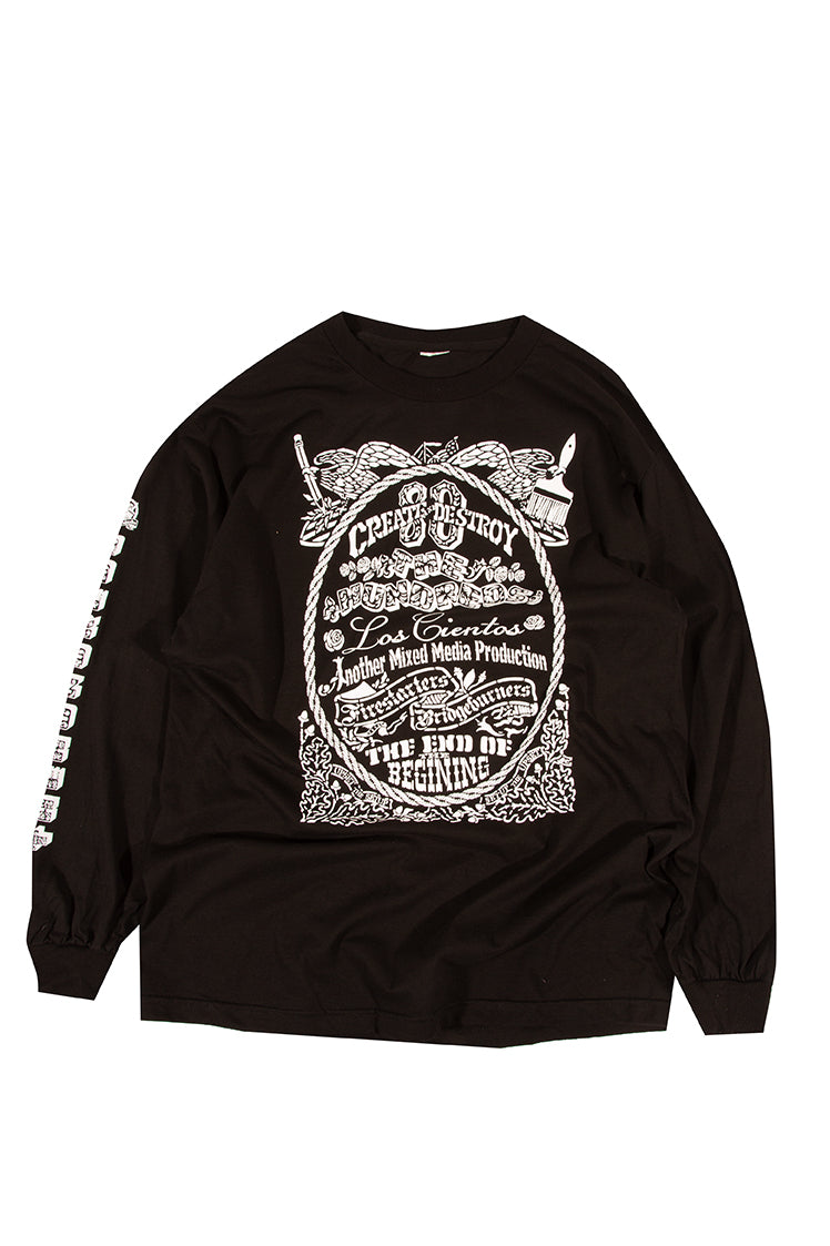 The Hundreds Create Destroy Langarmshirt Schwarz XL