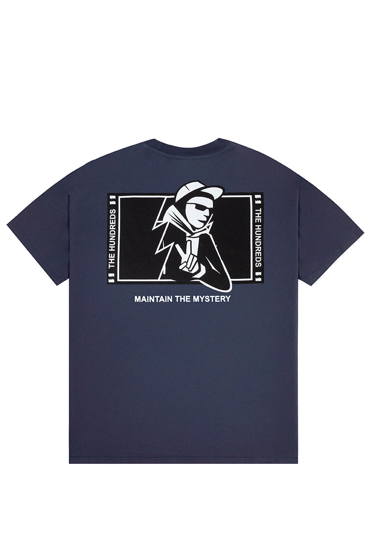 The Hundreds Northern Mystery T-Shirt Hellgrau Oversize Baumwolle