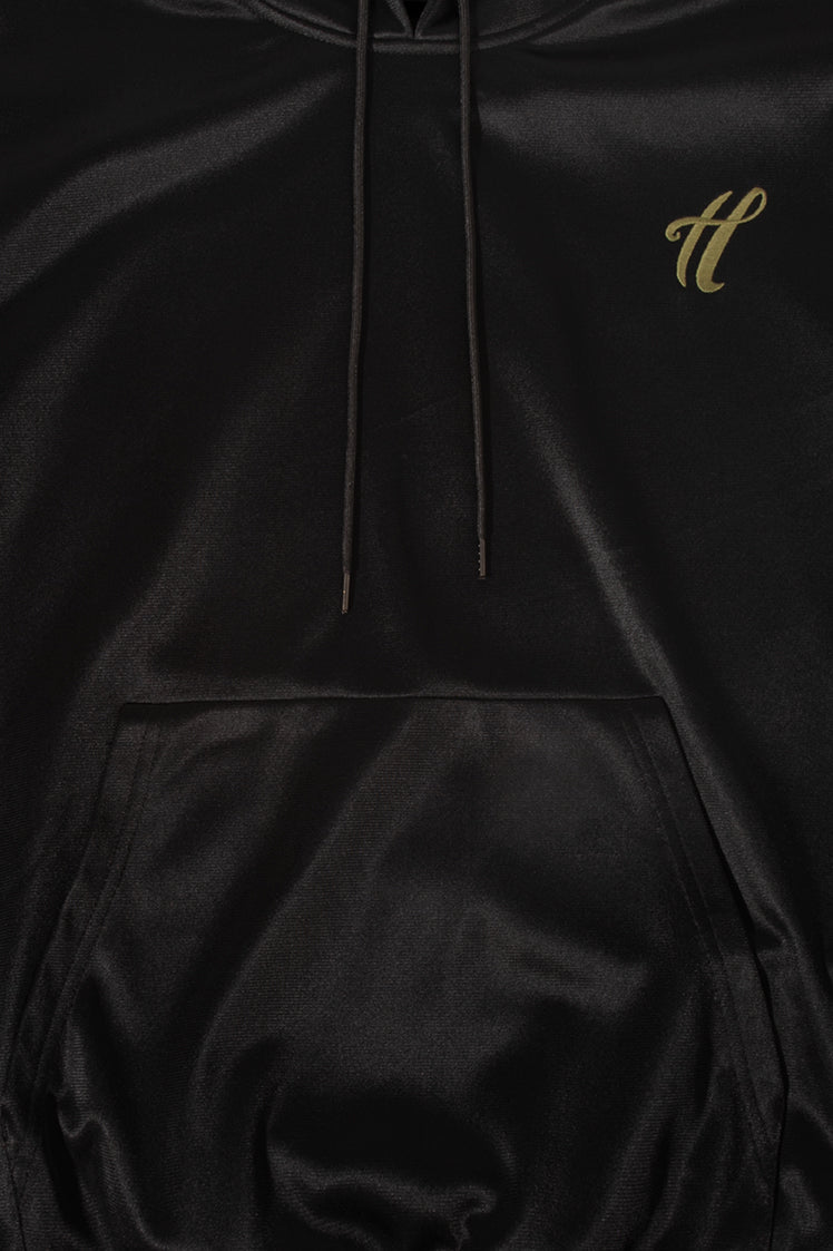 The Hundreds Script Track Hoodie Burgundy Kapuzenpullover M