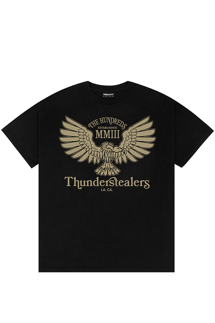 The Hundreds Thunder Cycle T-Shirt Baumwolle Schwarz