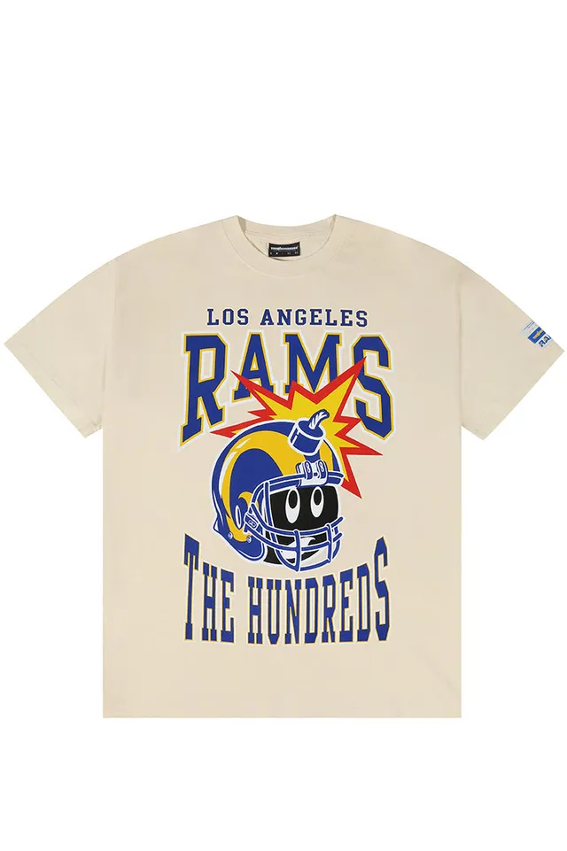 The Hundreds Graphic Tees Rams T-Shirt Off White Baumwolle