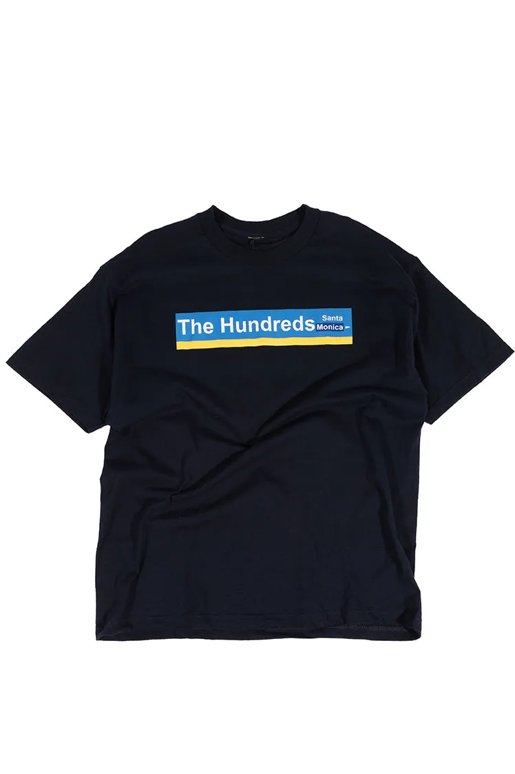 The Hundreds Santa Monica Street T-Shirt navy L