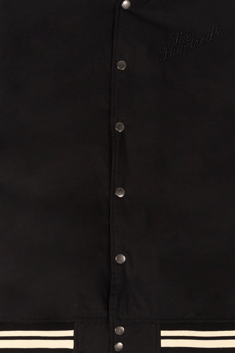 The Hundreds Outerwear Slant Sports Jacket Hellgrau Wattiert