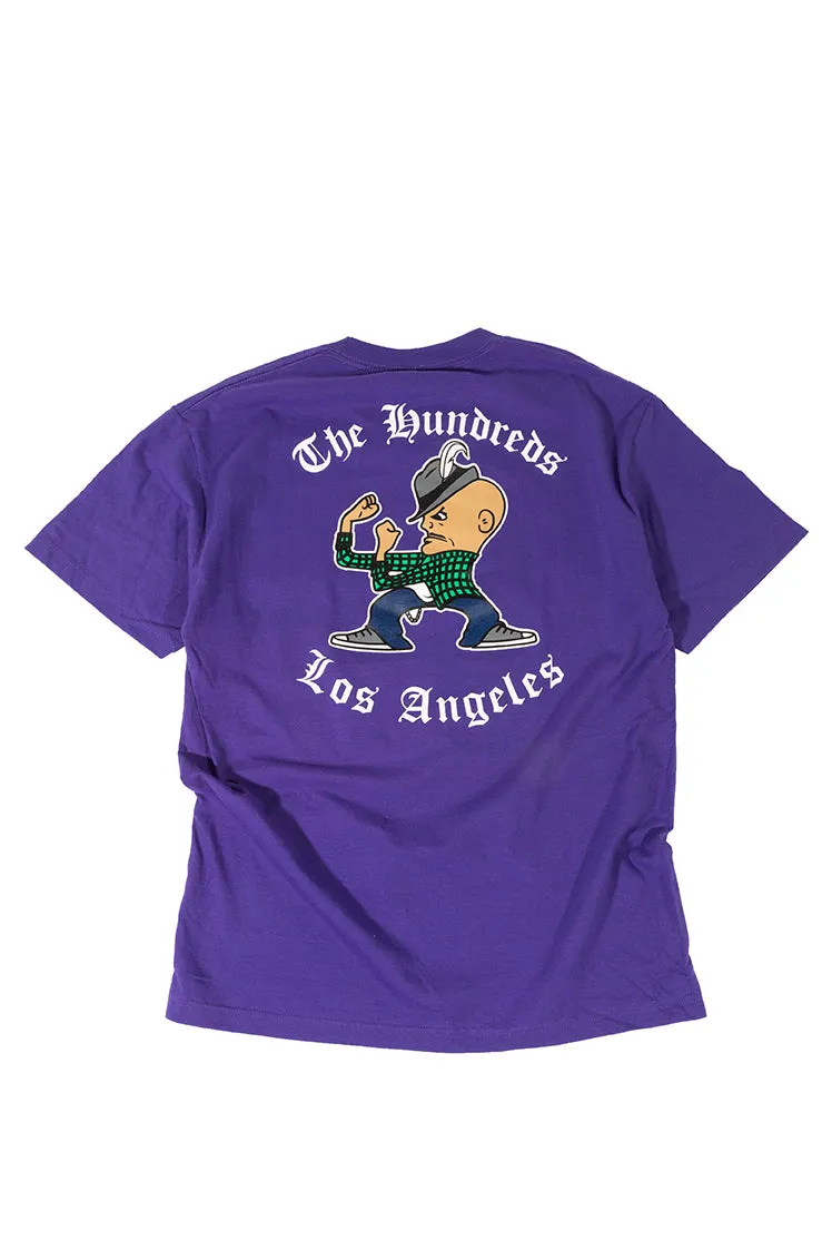 The Hundreds El Lay T-Shirt Lila L Vintage