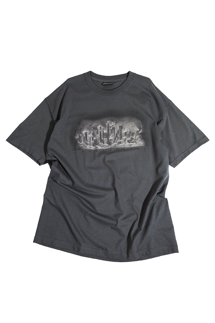 The Hundreds Graphic Tees Ruins T-Shirt Charcoal XL