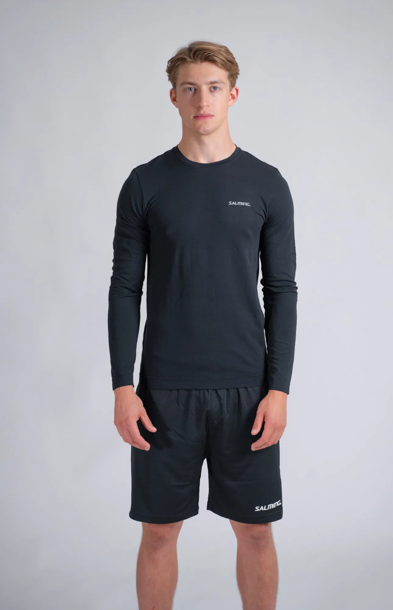 Salming Seamless LS Tee Men Langarmshirt M nahtlos