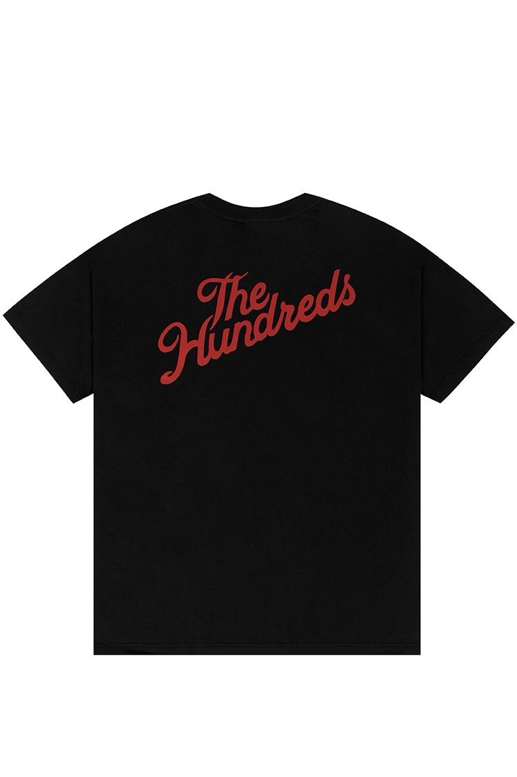 The Hundreds Slant T-Shirt Weiß Oversize Baumwolle Slant