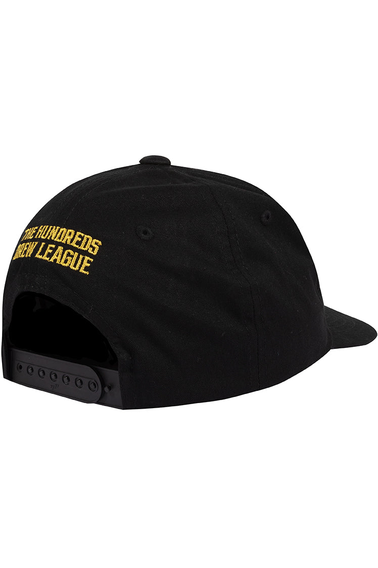 The Hundreds Drew League Snapback Schwarz OS