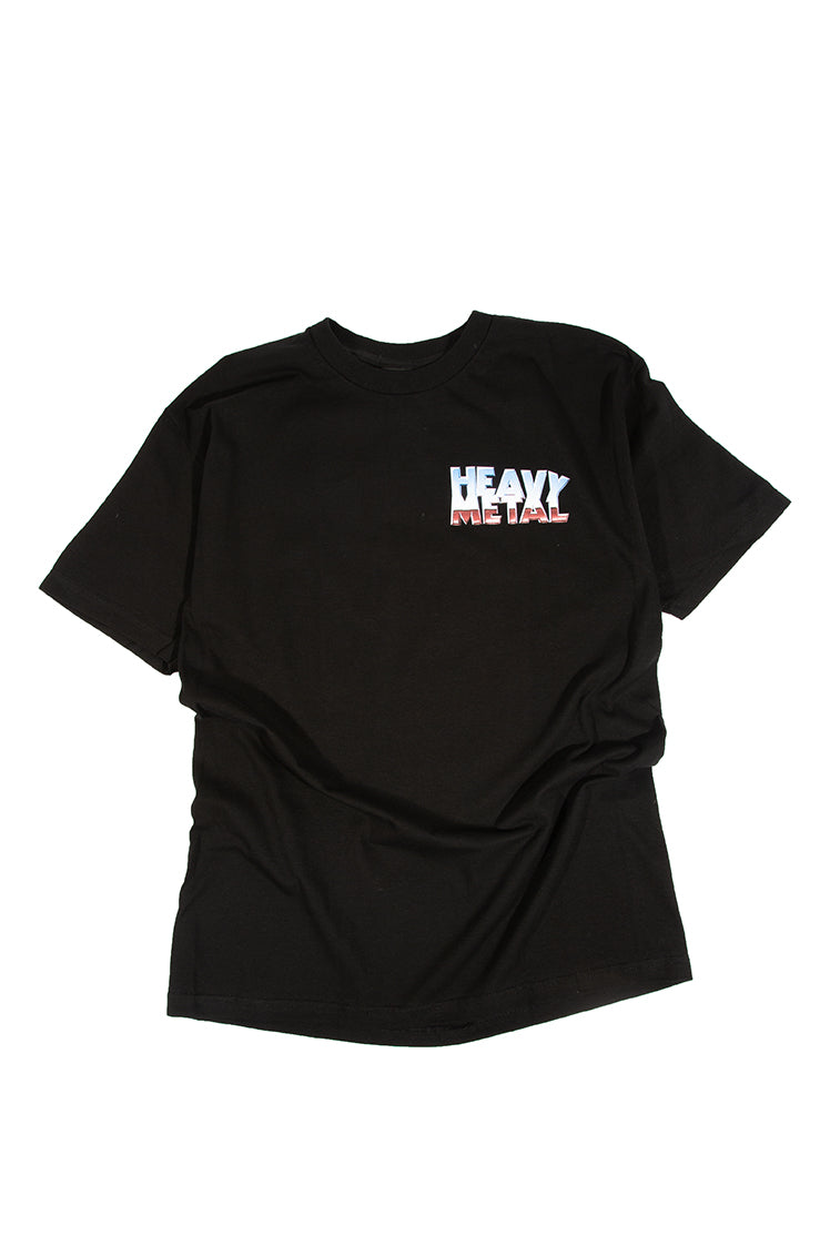 The Hundreds Graphic Tees Heavy Metal T-Shirt schwarz L