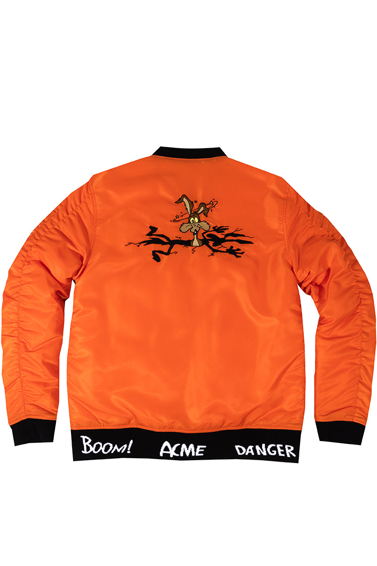 The Hundreds Operation MA-1 Jacke Orange L