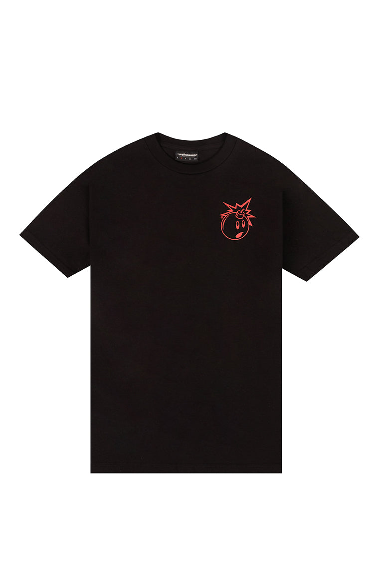 The Hundreds Graphic Tees Simple Adam T-Shirt Schwarz