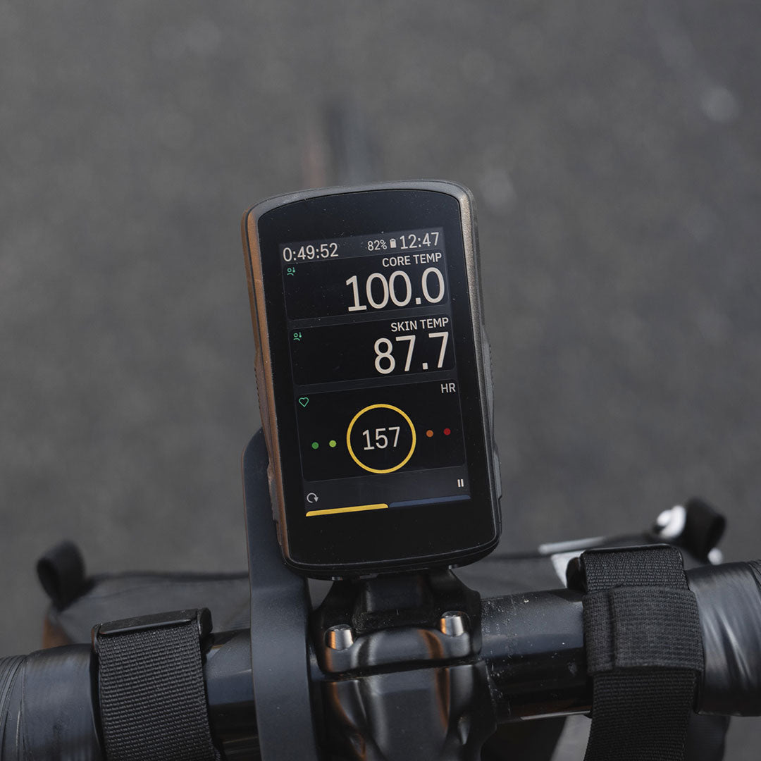 CORE 1 Sensor Kerntemperatur Hitzetraining Wettkampf
