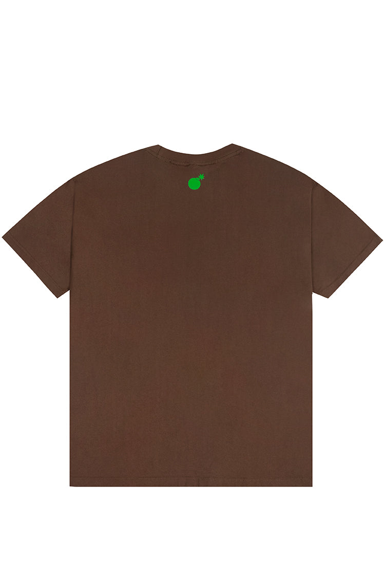The Hundreds 8-Bit Warrior T-Shirt Braun Baumwolle Oversized