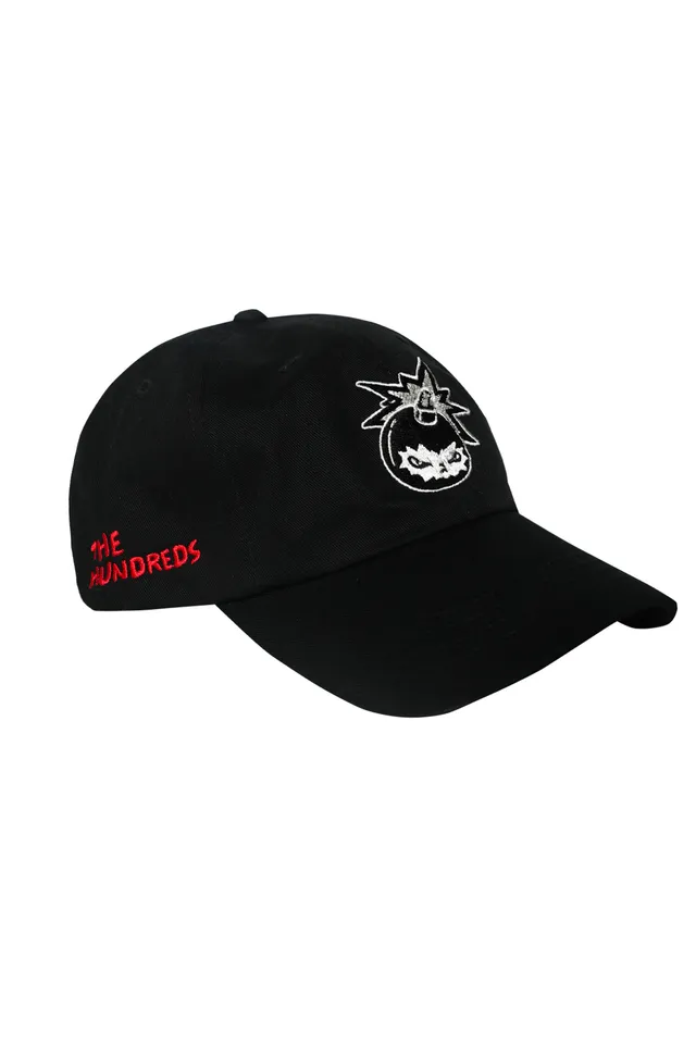 The Hundreds Hirono Strapback Cap Schwarz OS Stick