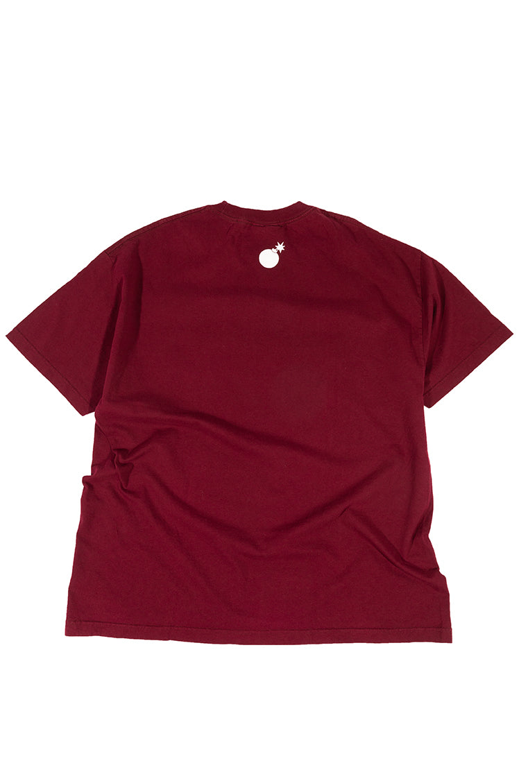 The Hundreds Sidewalk T-Shirt Burgunder XXL Vintage