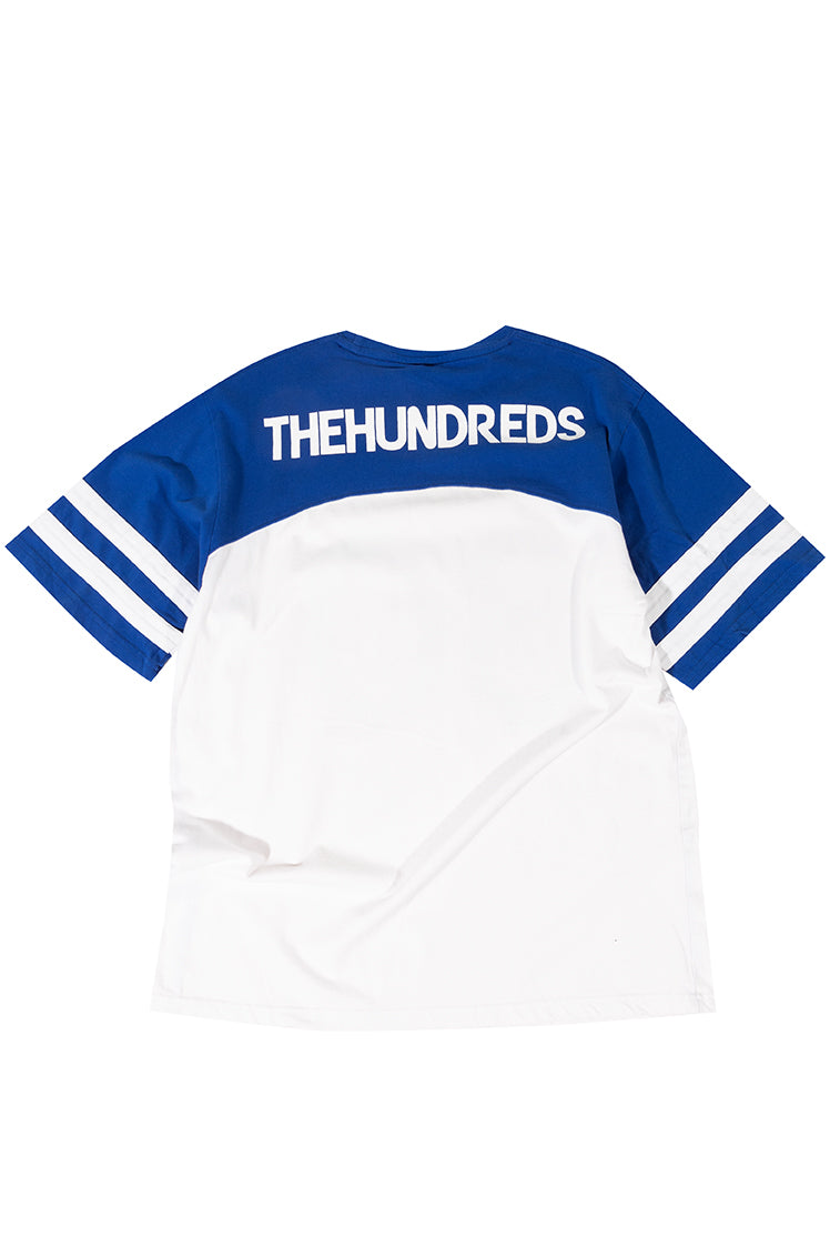 The Hundreds Graphic Tees 80s Football T-Shirt Blau XL