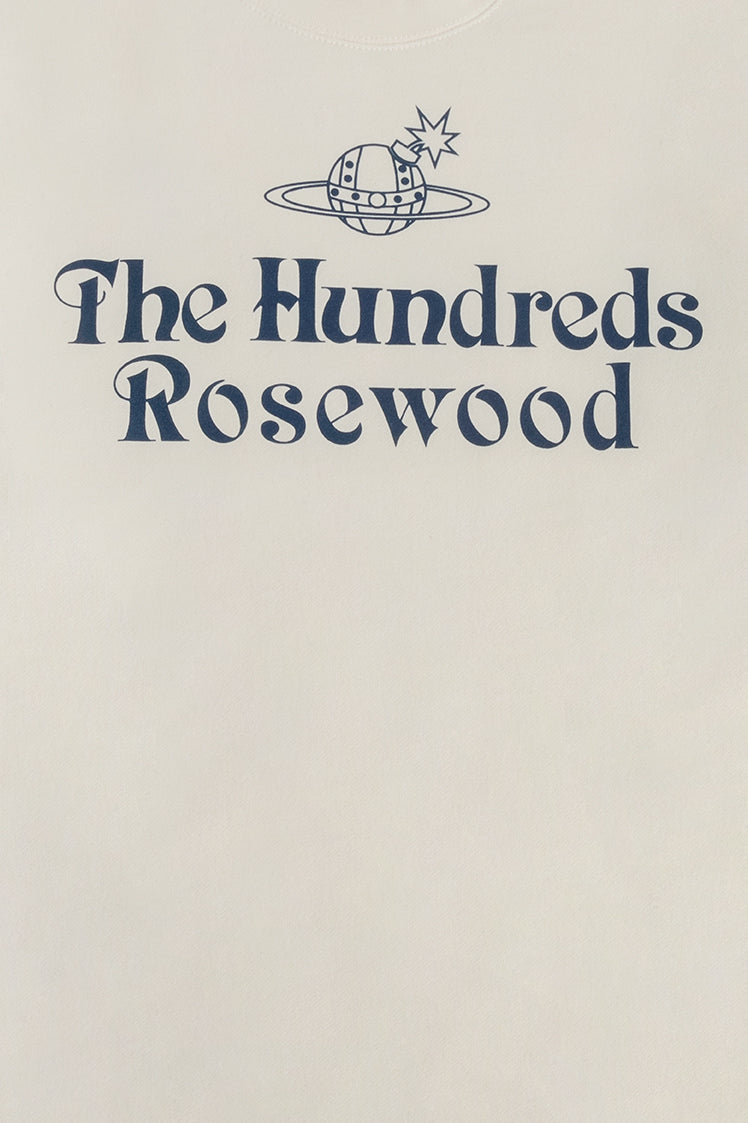The Hundreds Rosewood Crewneck Sweatshirt Braun Fleece