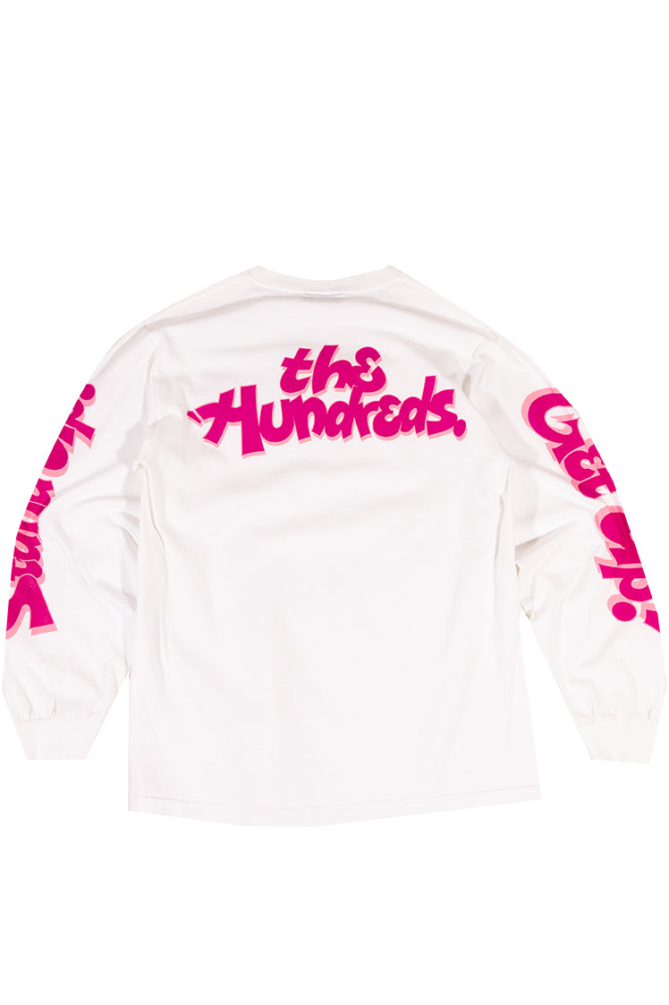 The Hundreds Get up Stand Up T-Shirt Weiß M Langarm