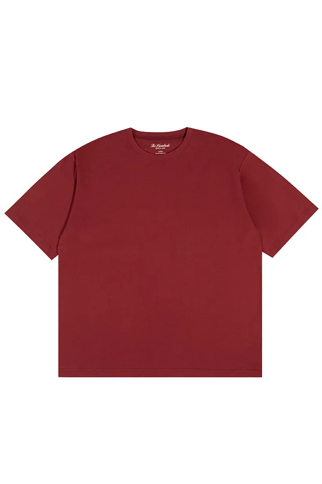 The Hundreds Perfect T-Shirt Burgundy Baumwolle