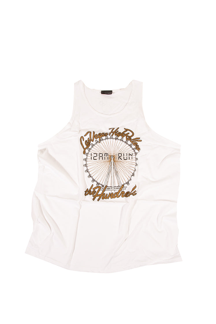 The Hundreds Ferris Tank Tank Top Weiß 2XL Vintage