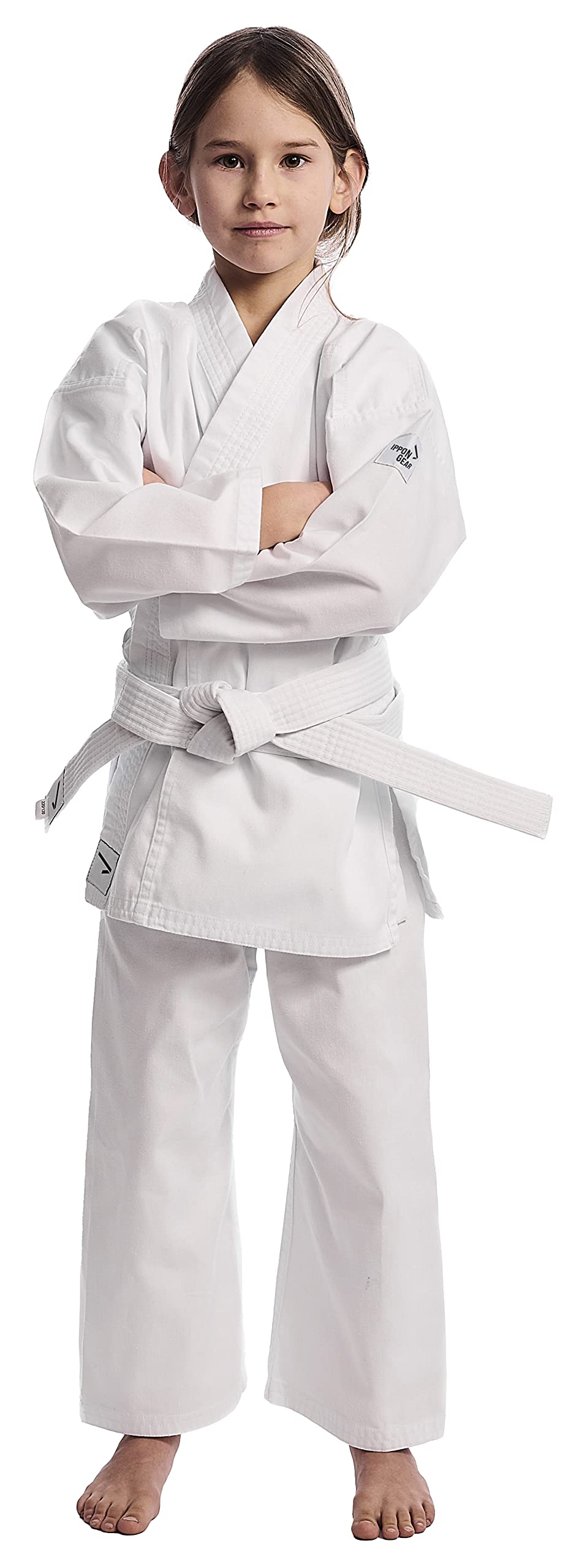 Ippon Gear Club 2 Karateanzug weiss 220 g mit Gürtel