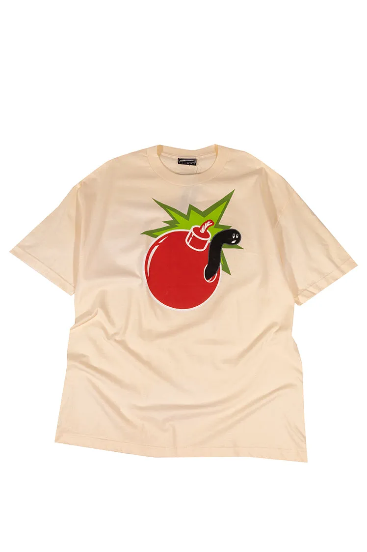 The Hundreds Big Apple Adam T-Shirt Creme XL