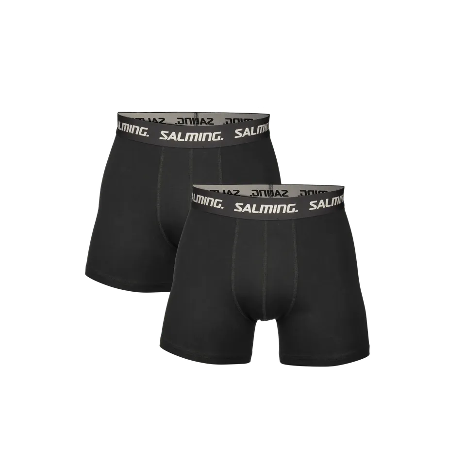 Salming 2-Pack Cotton Boxer Boxershorts M Baumwolle