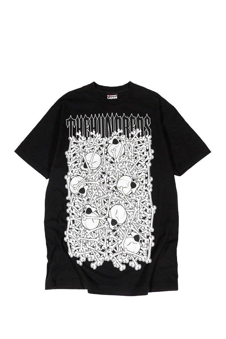 The Hundreds Graphic Tees Bone Pile T-Shirt schwarz L Skull
