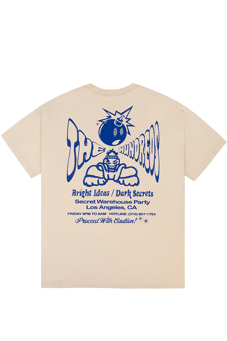 The Hundreds After Hours T-Shirt Baumwolle Schwarz Oversize