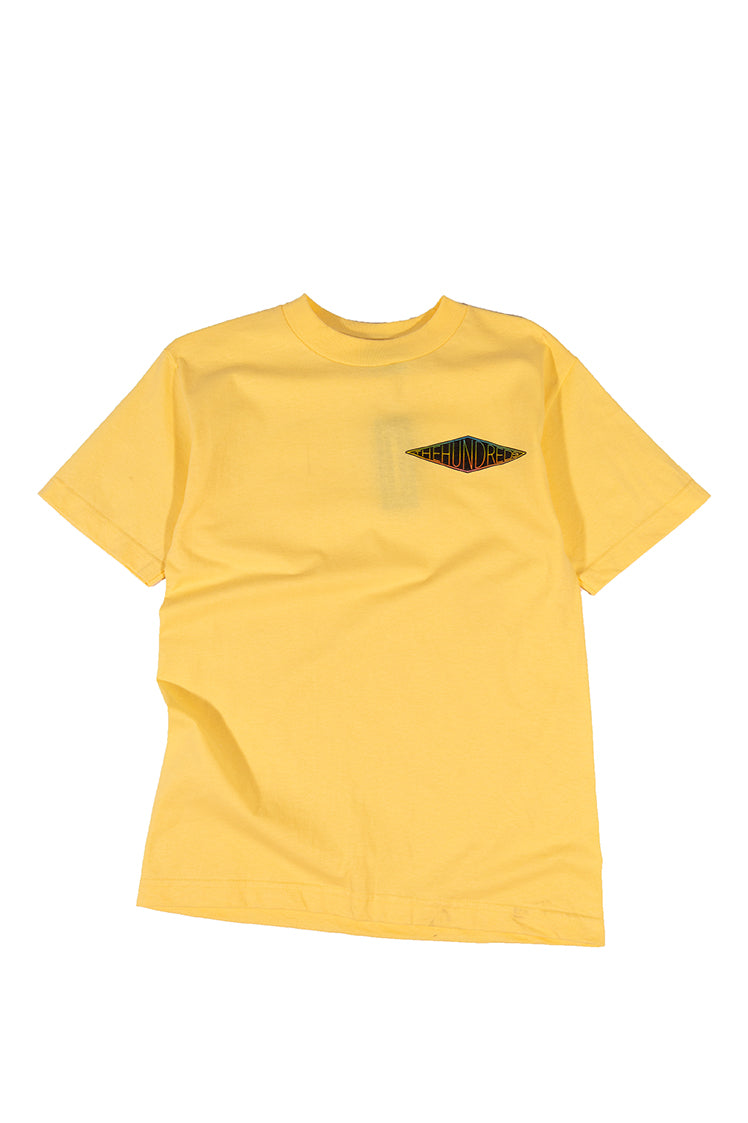 The Hundreds Gradient Scott T-Shirt Yellow S Vintage