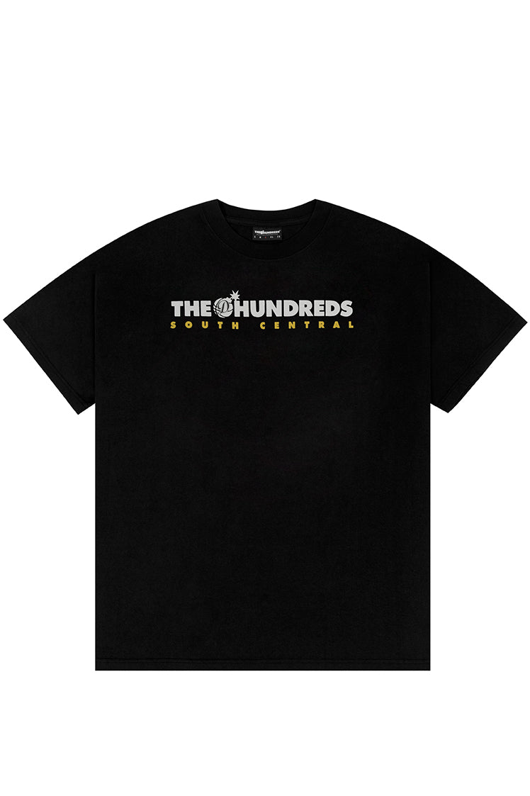 The Hundreds Drew League T-Shirt Schwarz Oversized Baumwolle
