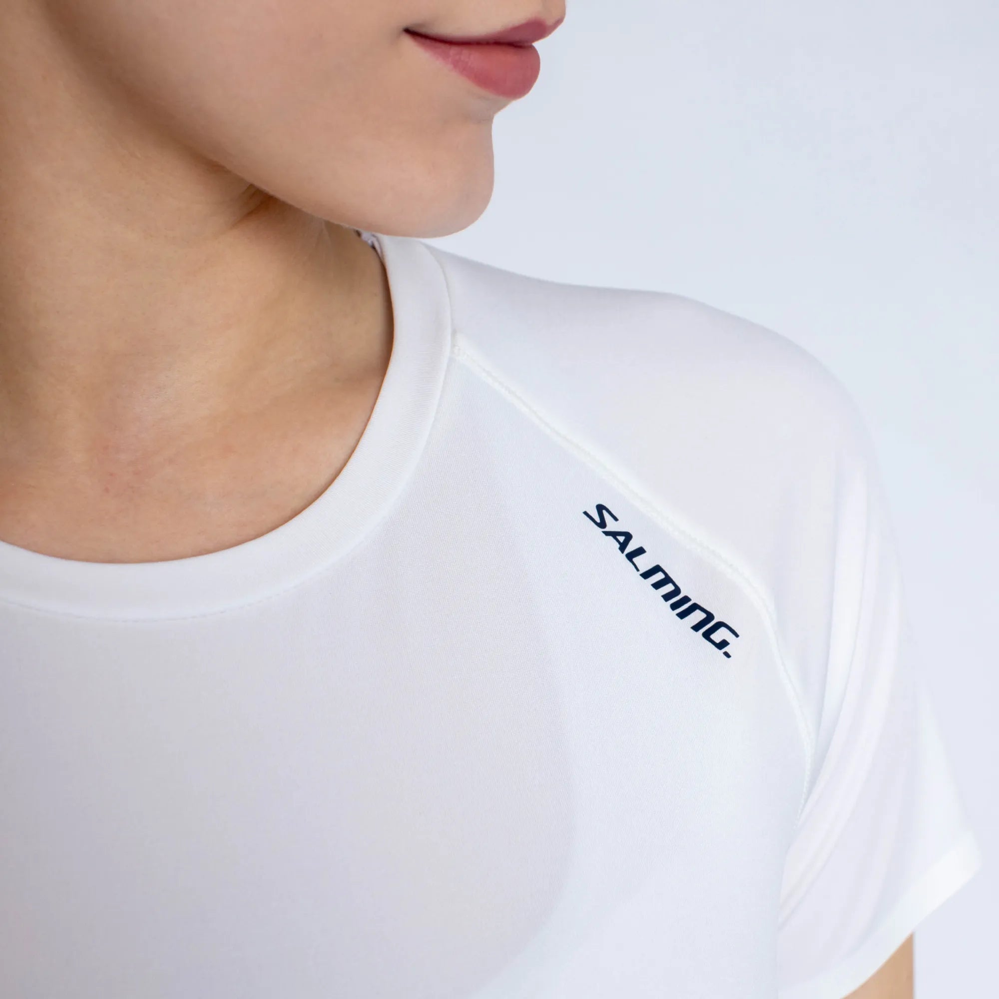 Salming Sandviken Tee Wmn T-Shirt Damen M reflektierend