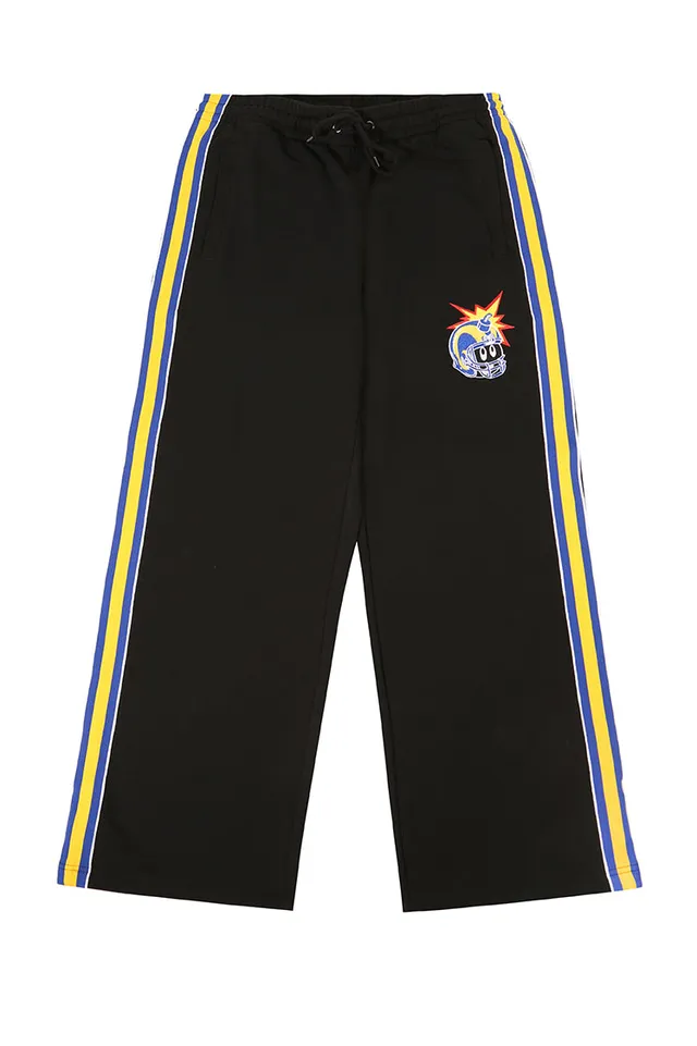 The Hundreds Rams Sweatpants Schwarz Baumwolle Sticklogo