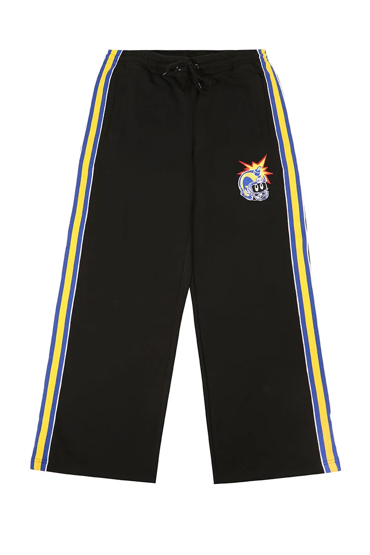 The Hundreds Rams Sweatpants Schwarz Baumwolle Sticklogo