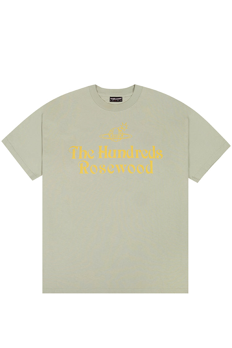 The Hundreds Rosewood T-Shirt Salbei Oversized Baumwolle