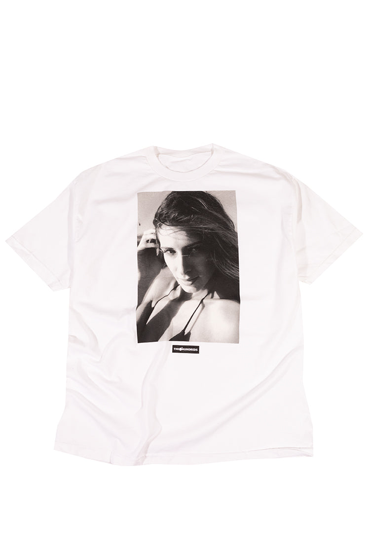 The Hundreds Graphic Tees Brit T-Shirt Weiß L Vintage-Foto