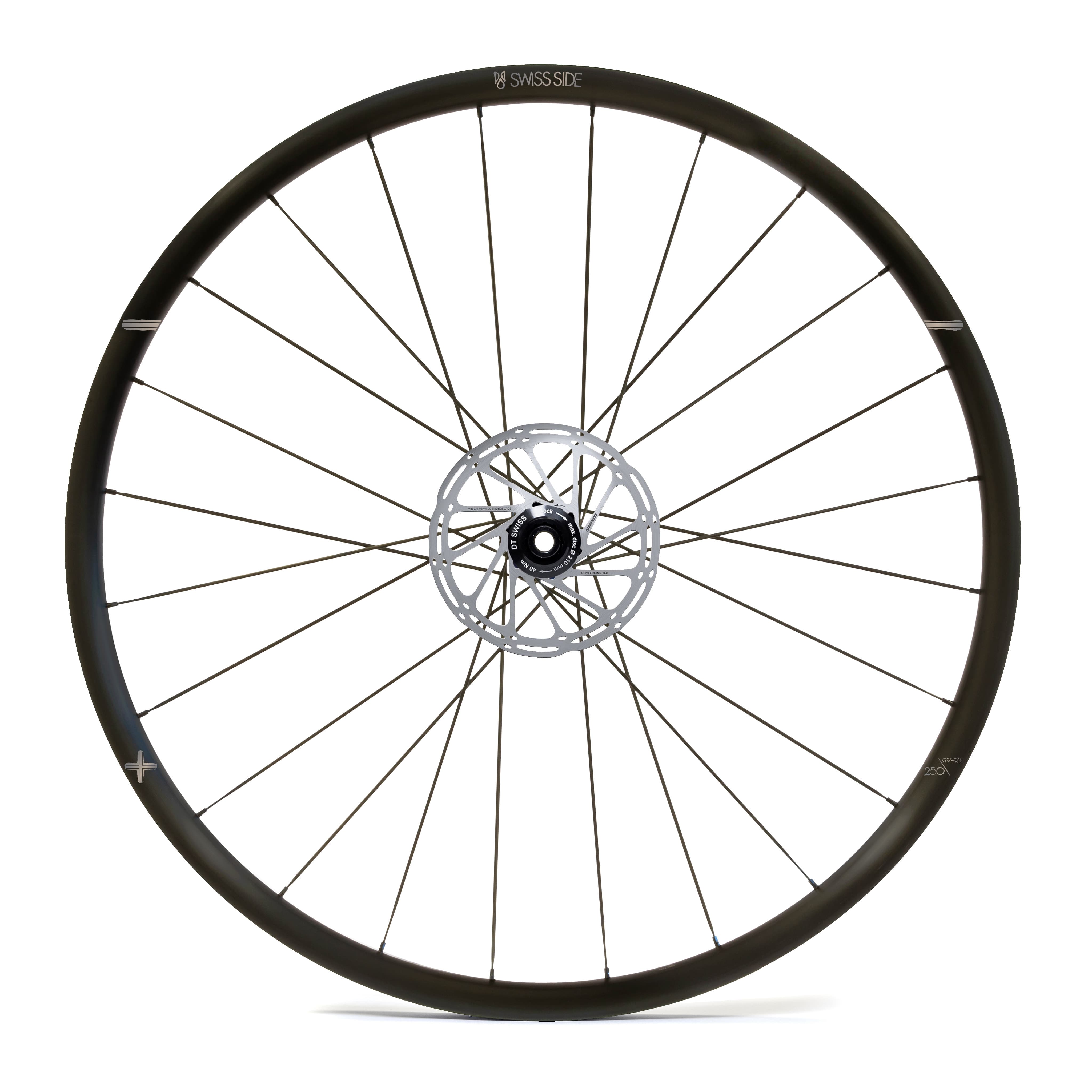 Swiss Side GRAVON Alu Hinterrad 250 Gravel 25 mm