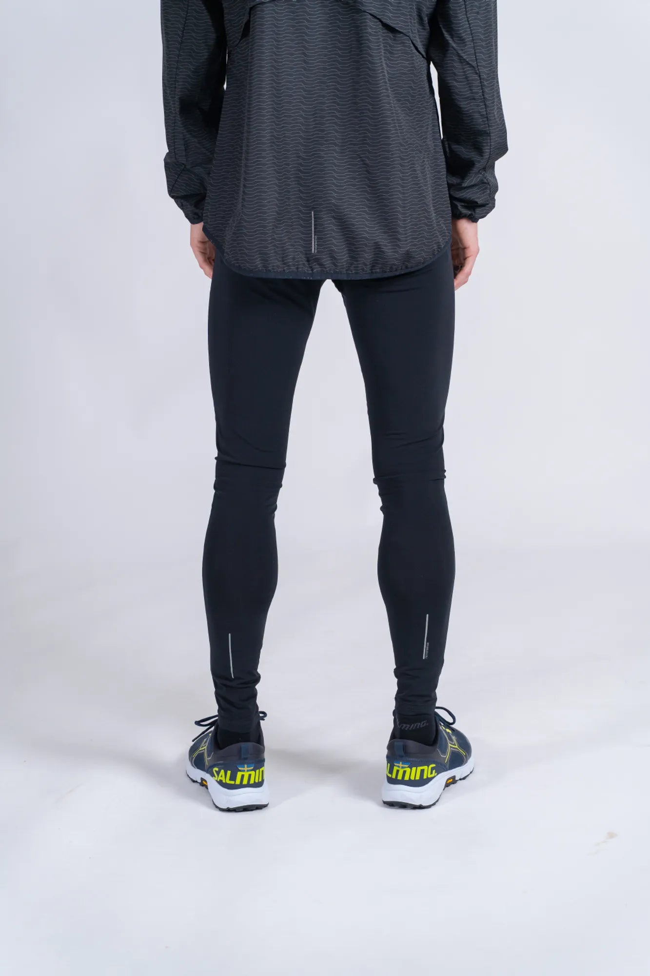 Salming Apparel Essential Tights Herren Laufhose Reflex