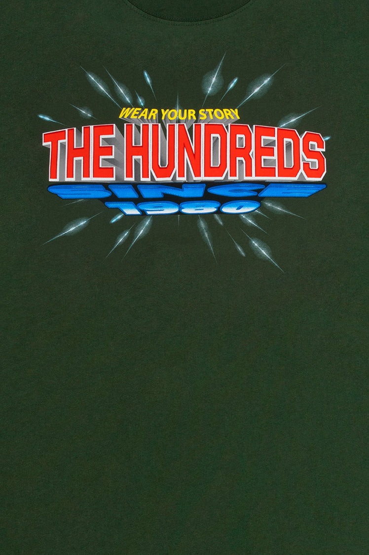 The Hundreds Wear Your Story T-Shirt Grün Baumwolle