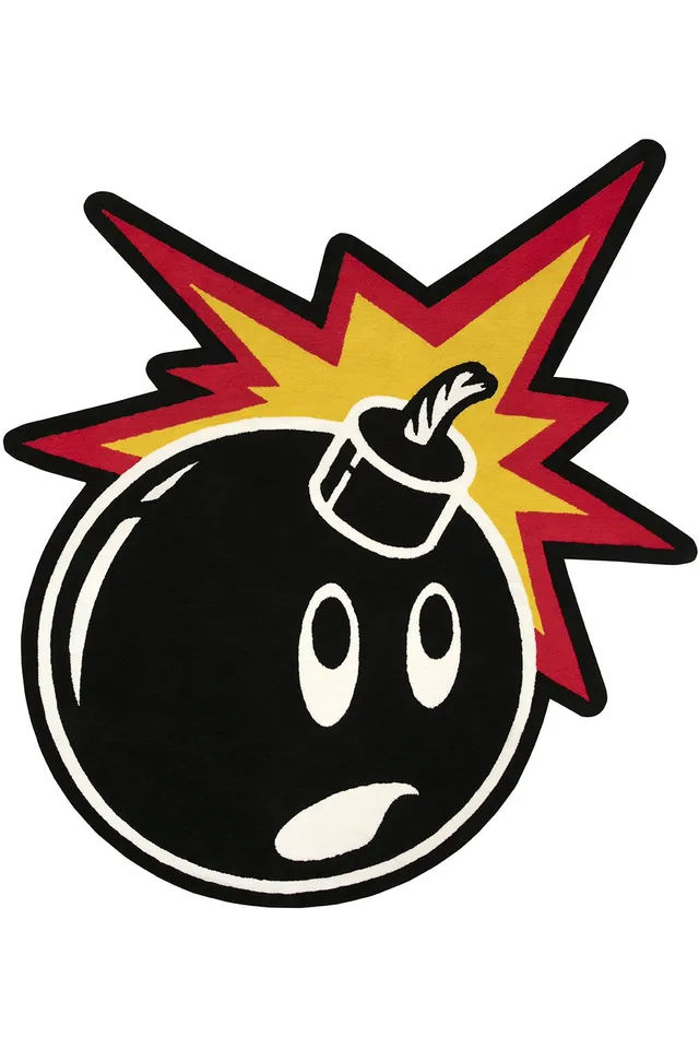 The Hundreds Adam Bomb Teppich Multi Acryl