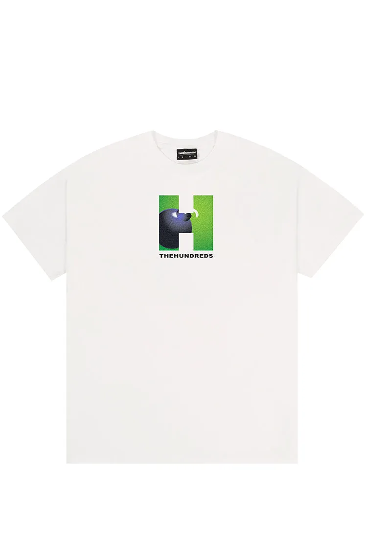 The Hundreds Network T-Shirt Schwarz-Weiß Baumwolle