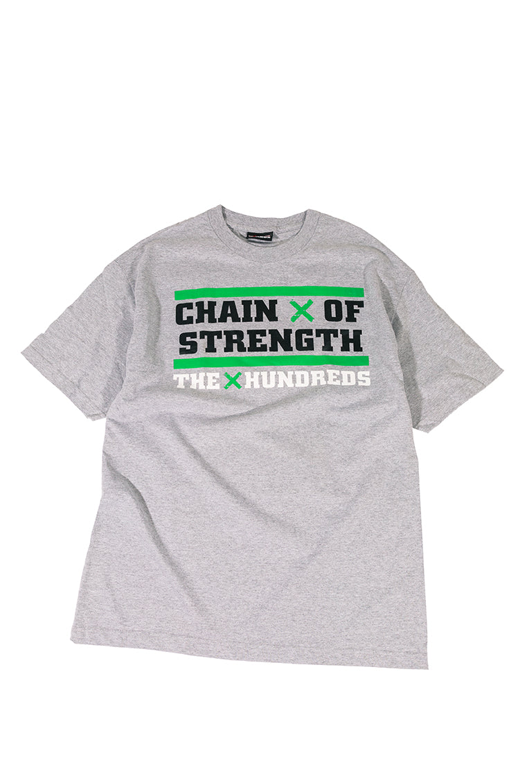 The Hundreds Graphic Tees Chain of Strength T-Shirt Athletic Heather XL