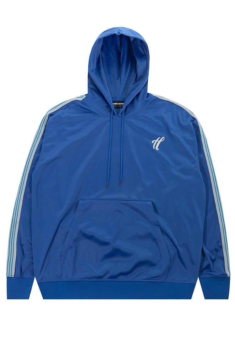 The Hundreds Script Track Hoodie Burgundy Kapuzenpullover M