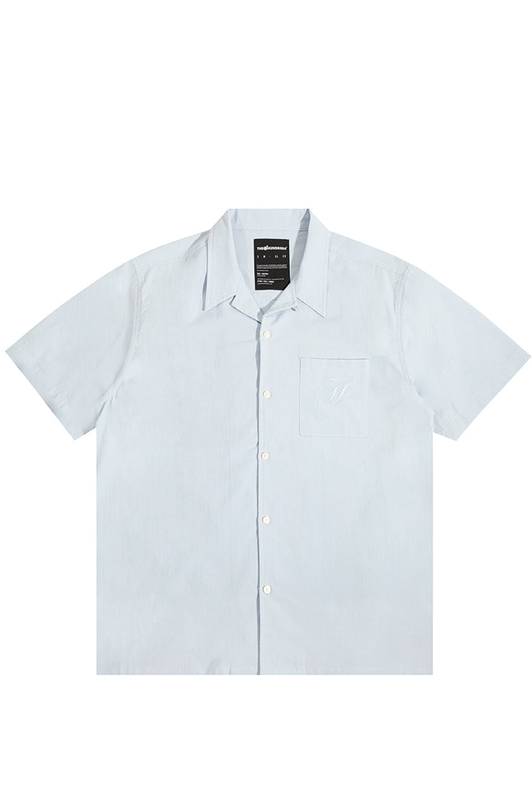 The Hundreds Colima Hemd Baumwolle hellblau L