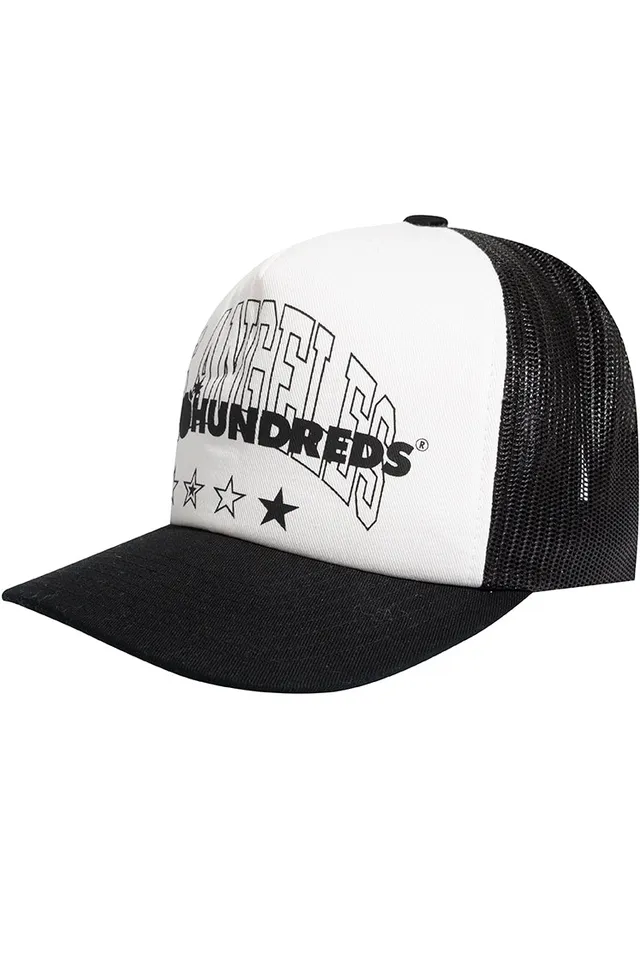 The Hundreds Loaded Trucker Snapback weiß OS Mesh
