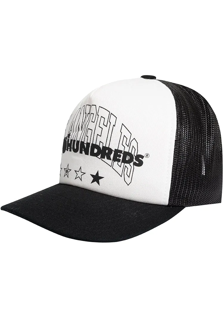 The Hundreds Loaded Trucker Snapback weiß OS Mesh