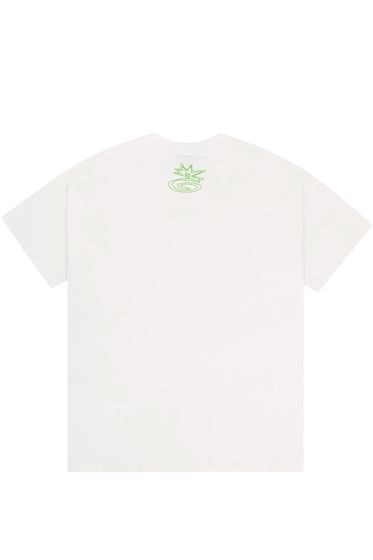 The Hundreds Planet Thirst T-Shirt Oversize Baumwolle Weiß L