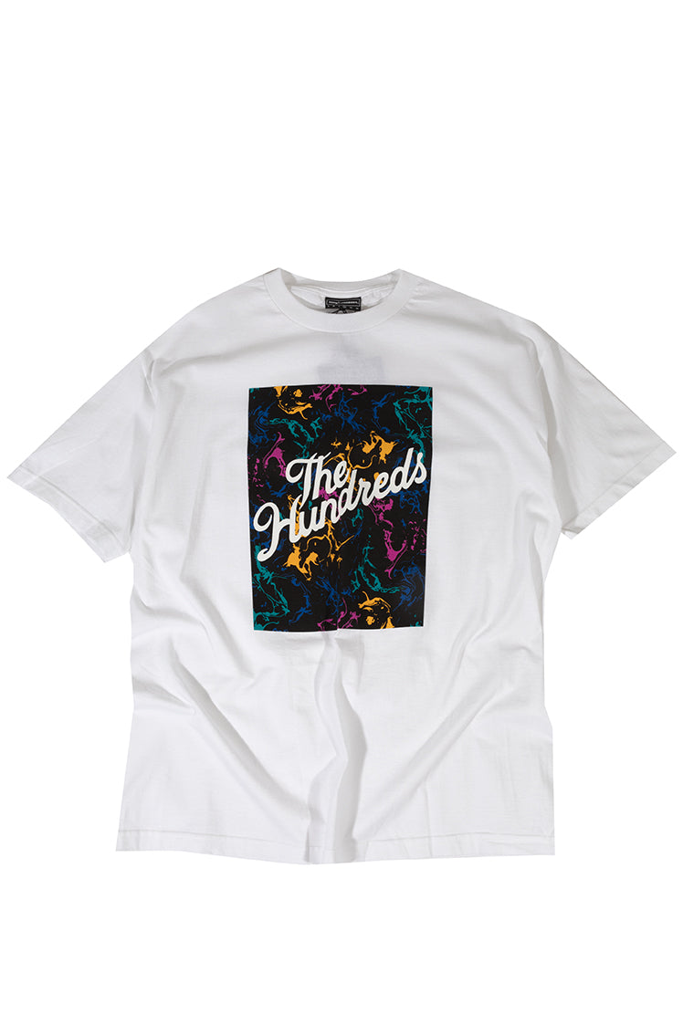 The Hundreds Graphic Tees Slant Camo Weiß XL