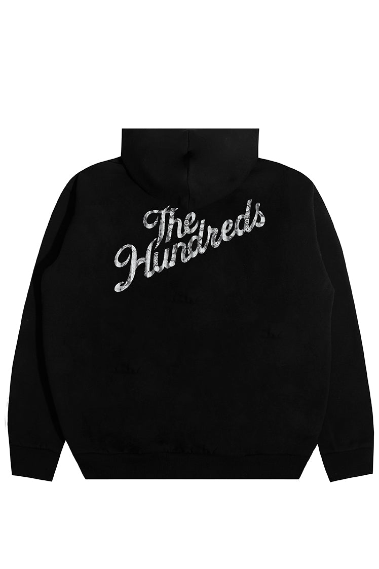 The Hundreds Snake Slant Pullover Hoodie Schwarz S-XXL
